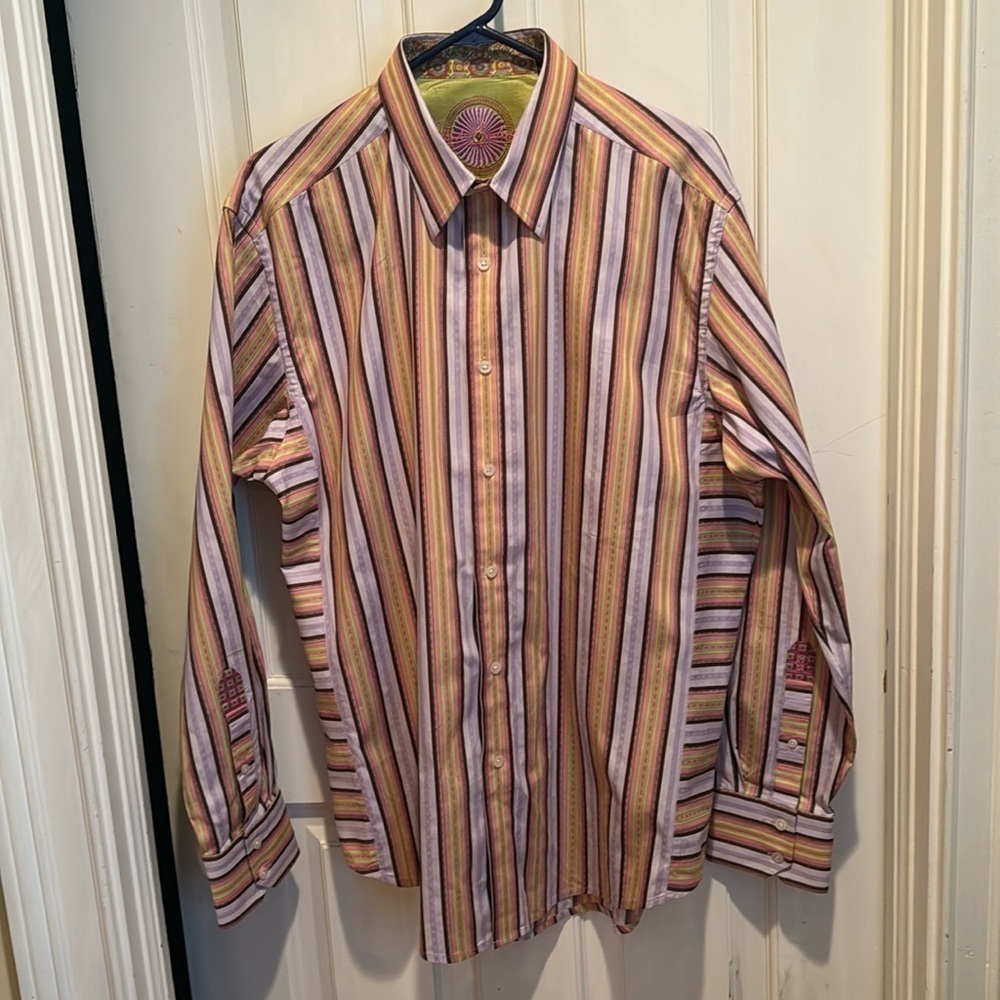 Robert Graham Salestripped Shirt. Like New
